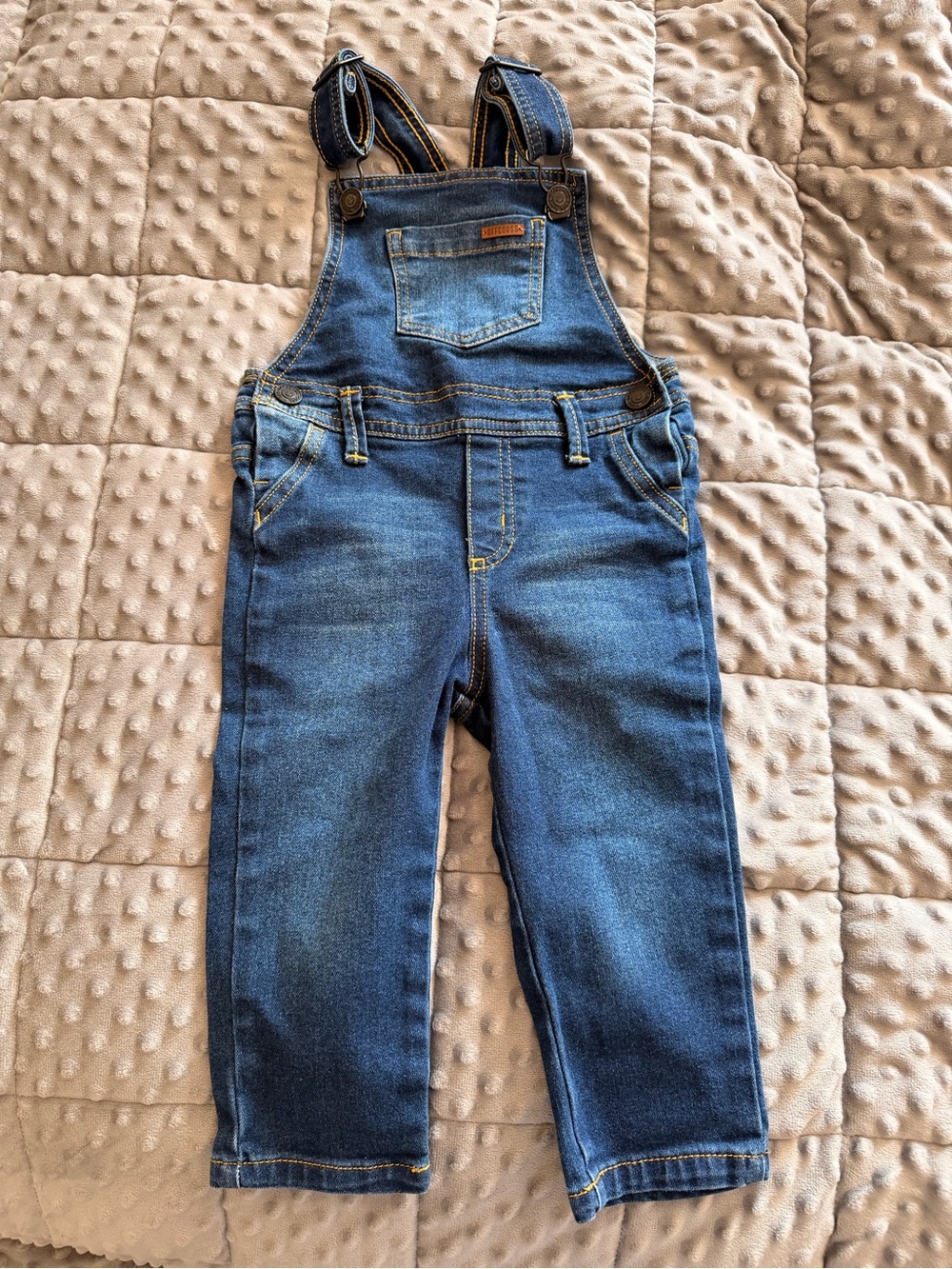 Kids Denim Overalls - Blue - Unbranded
